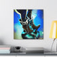 "Stirrup Abstract Explosion" - Canvas