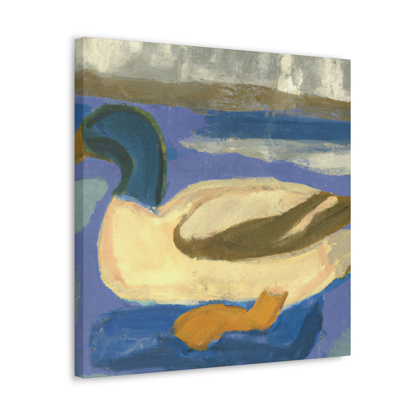 "Mallard Duck Expressionism" - Canvas