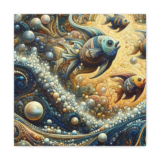 "Sublime Aquatic Serenity" - Canvas