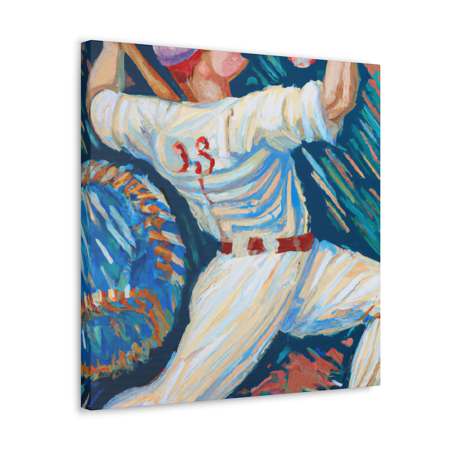 "Baseball Glory Unleashed" - Canvas