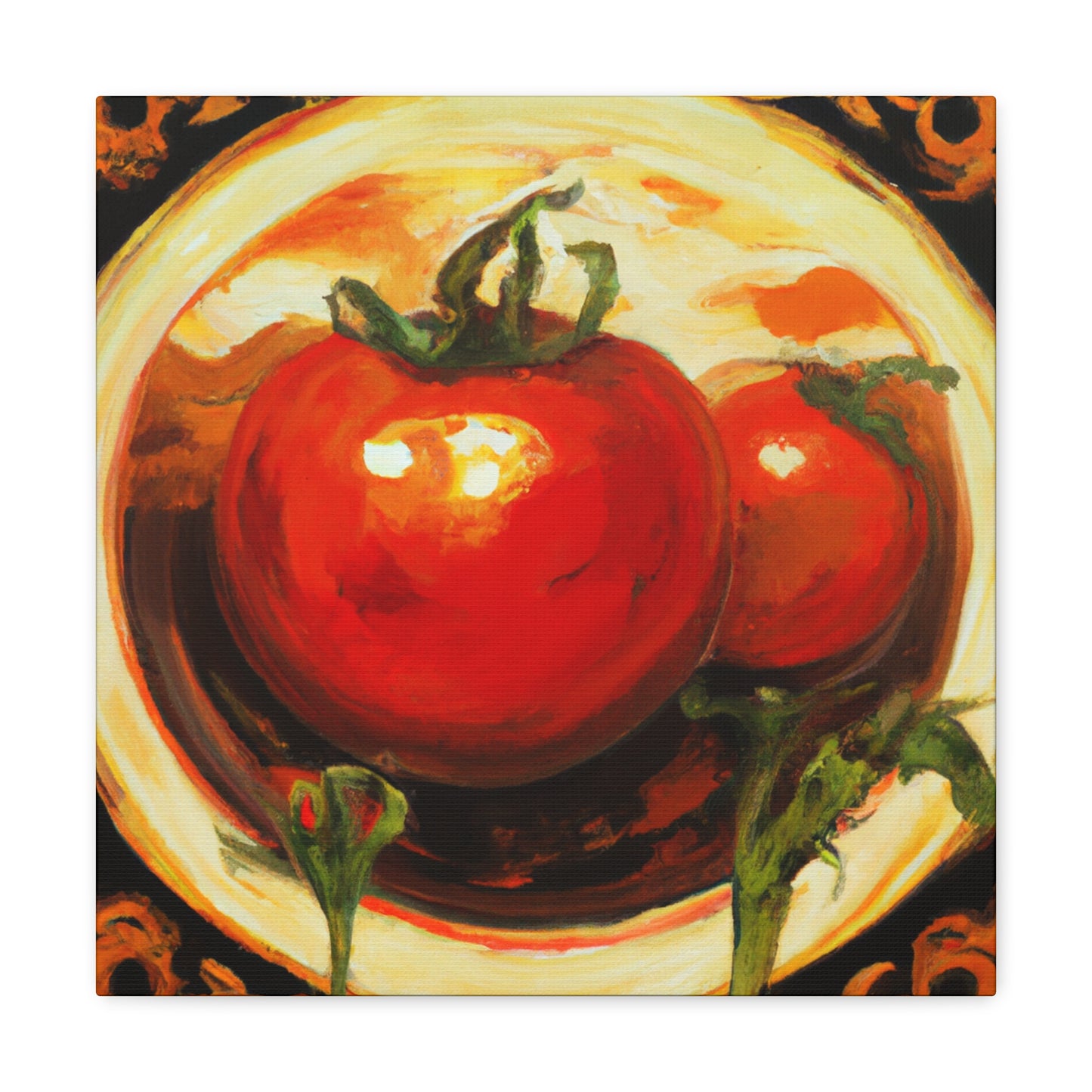 Tomatos in Baroque - Canvas