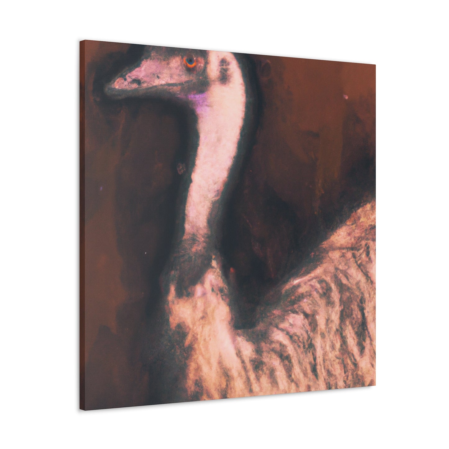 Artistic Emu Splendor - Canvas