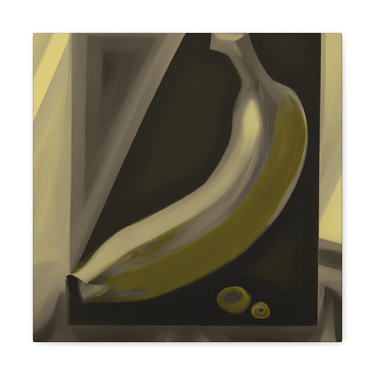 "Bananna Deco Delight" - Canvas