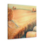 "Hay Bale Surrealism" - Canvas