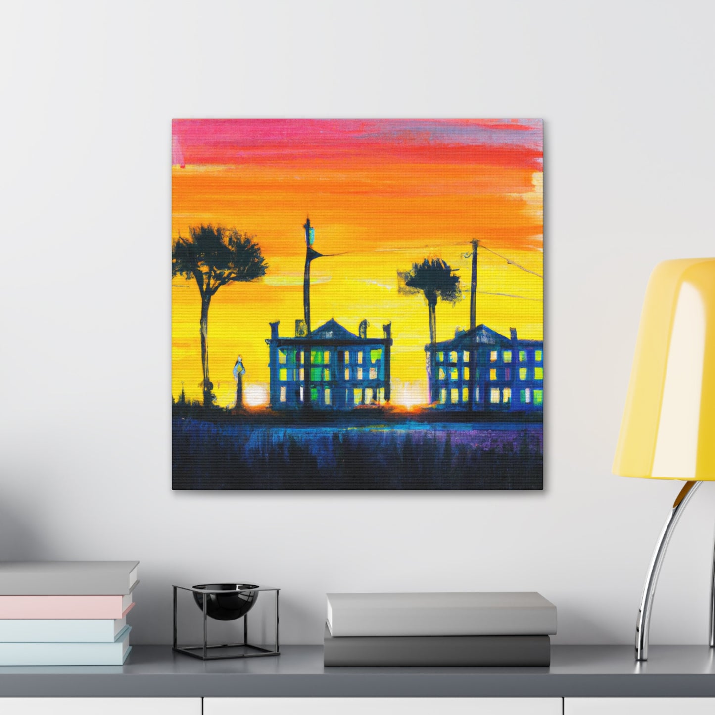 "A Poetic Sunrise-scape" - Canvas