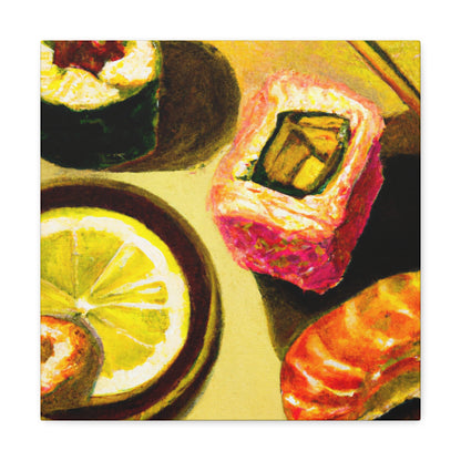 Sushi in Renaissance Times - Canvas