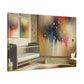 Vibrant Harmony: Dynamic Abstraction - Canvas