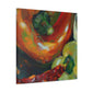 "Peppers in Impressionism" - Canvas