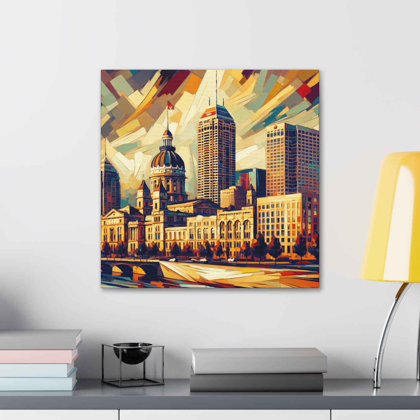 "Urban Ecstasy Unveiled" - Canvas