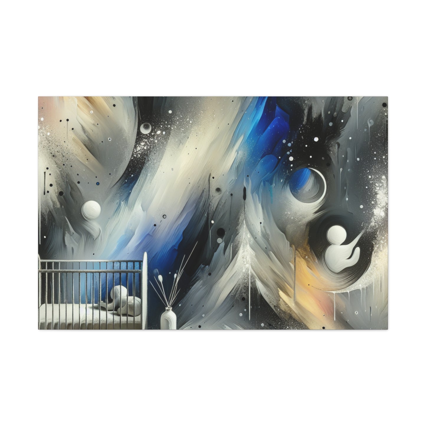 Stellar Dreamscape Awakening - Canvas