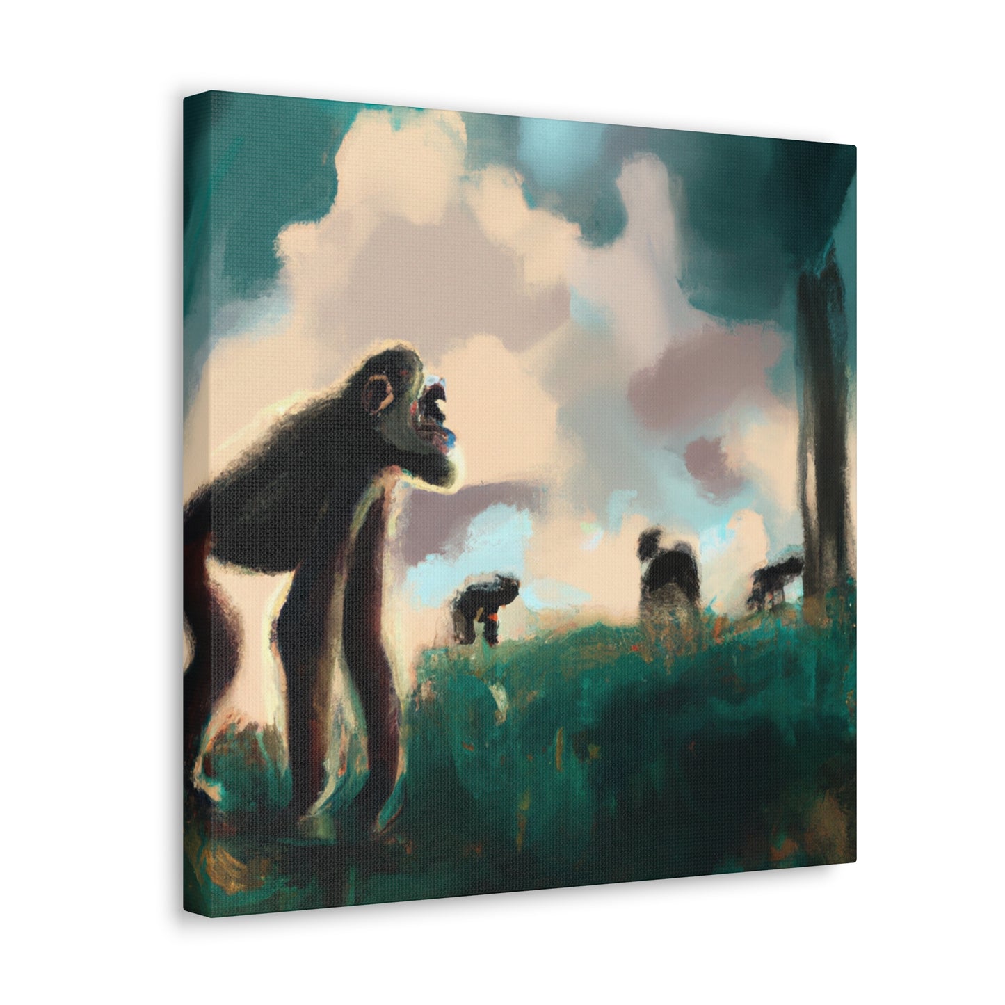 Surreal Chimpanzee Dream - Canvas