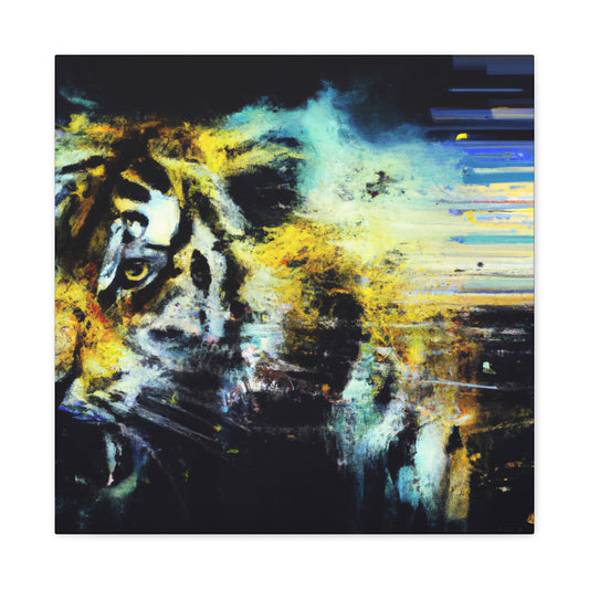 "Tiger Among The Clouds" - Canvas