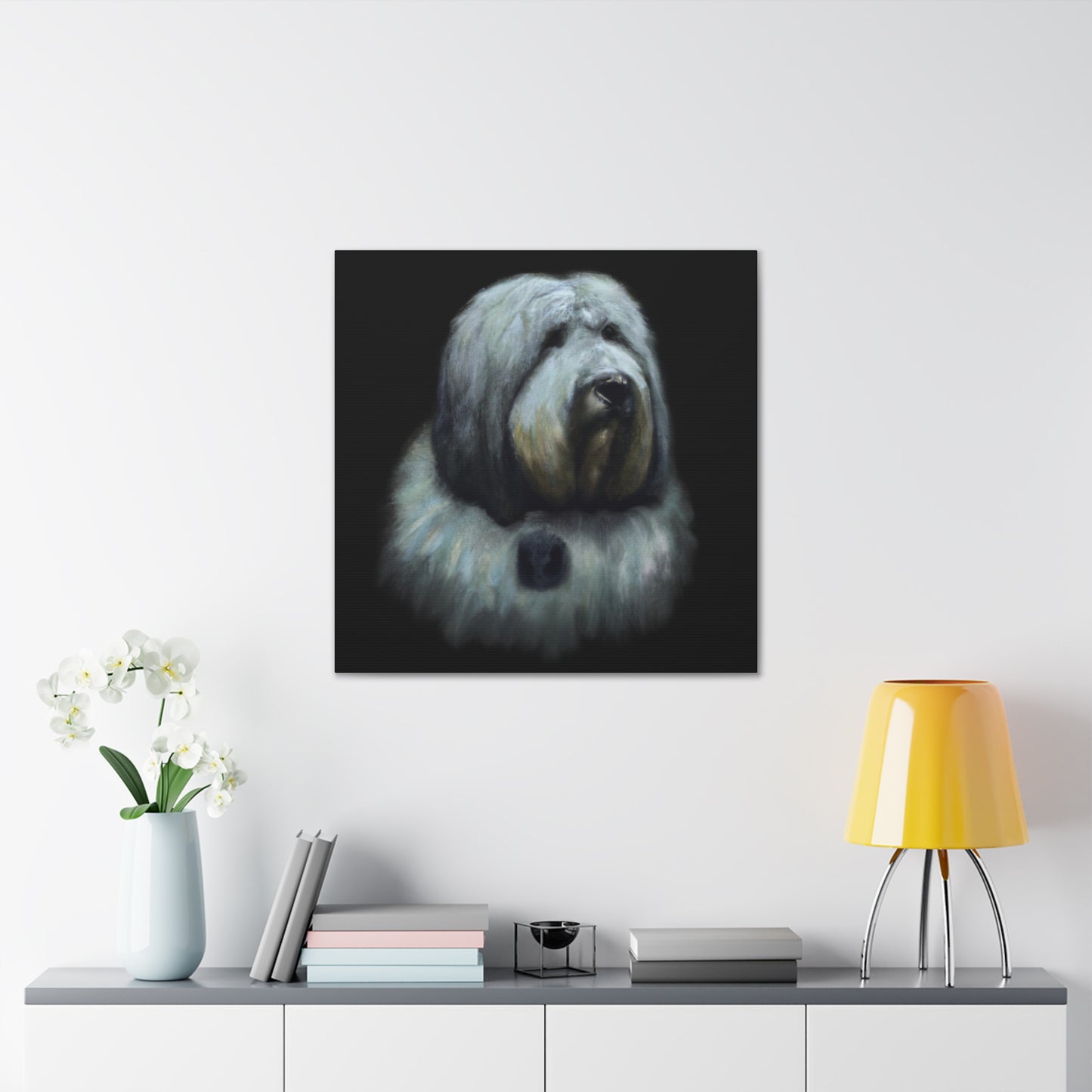 Old English Sheepdog Legacy - Canvas