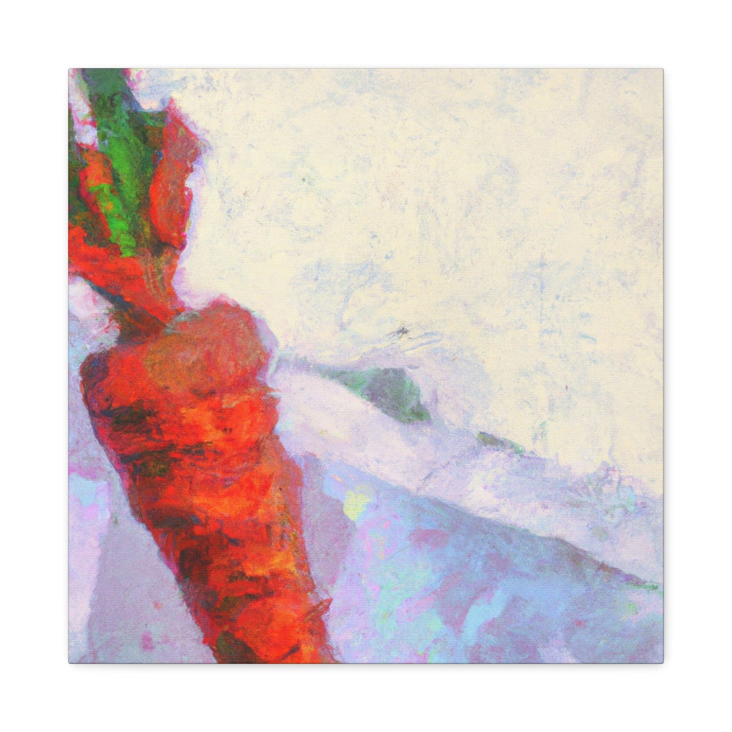 Carrot Vibrancy Abound - Canvas