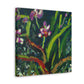 "Orchid in Moonlight Glow" - Canvas