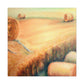 "Hay Bale Surrealism" - Canvas