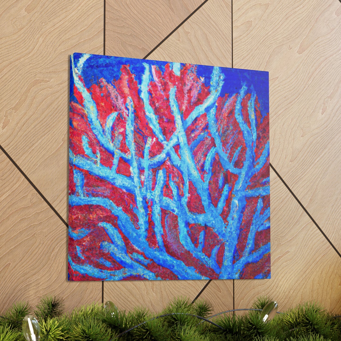 "Coral in Impressionism" - Canvas