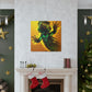 Frilled Lizard Majesty - Canvas