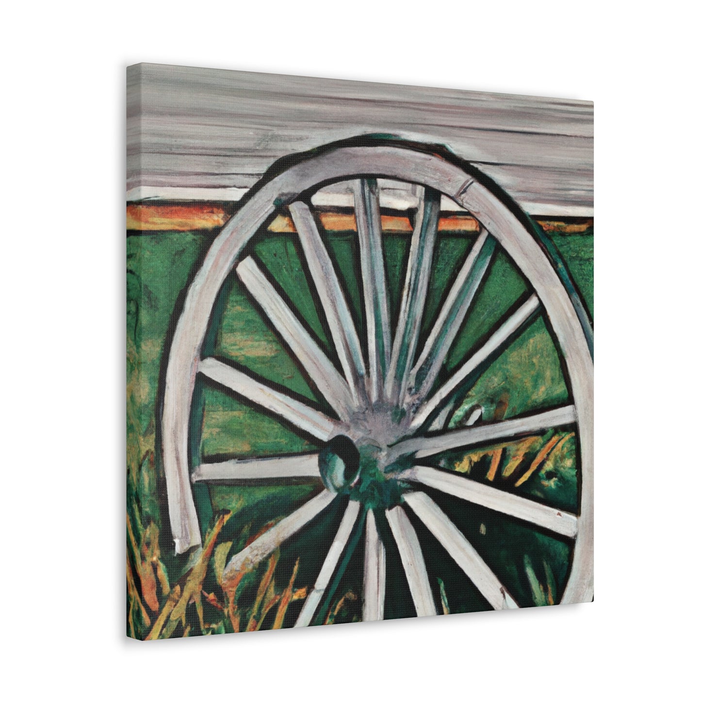 "Wheeled Wanderings Abound" - Canvas