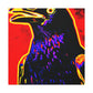 "American Crow Pop Art" - Canvas