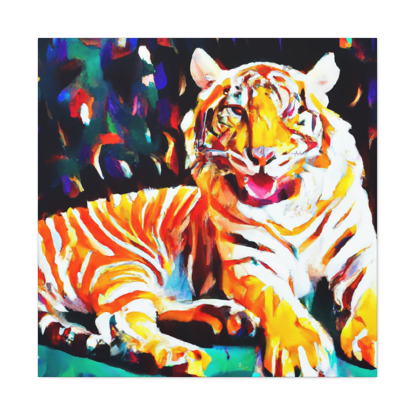 Majestic Bengal Tiger - Canvas