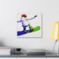 Snowboarding Thrill Ride - Canvas