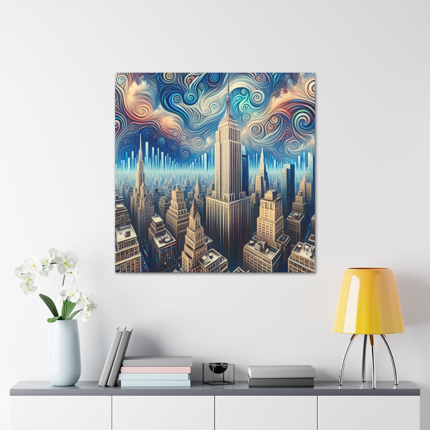 Urban Dreamscape Eternity - Canvas