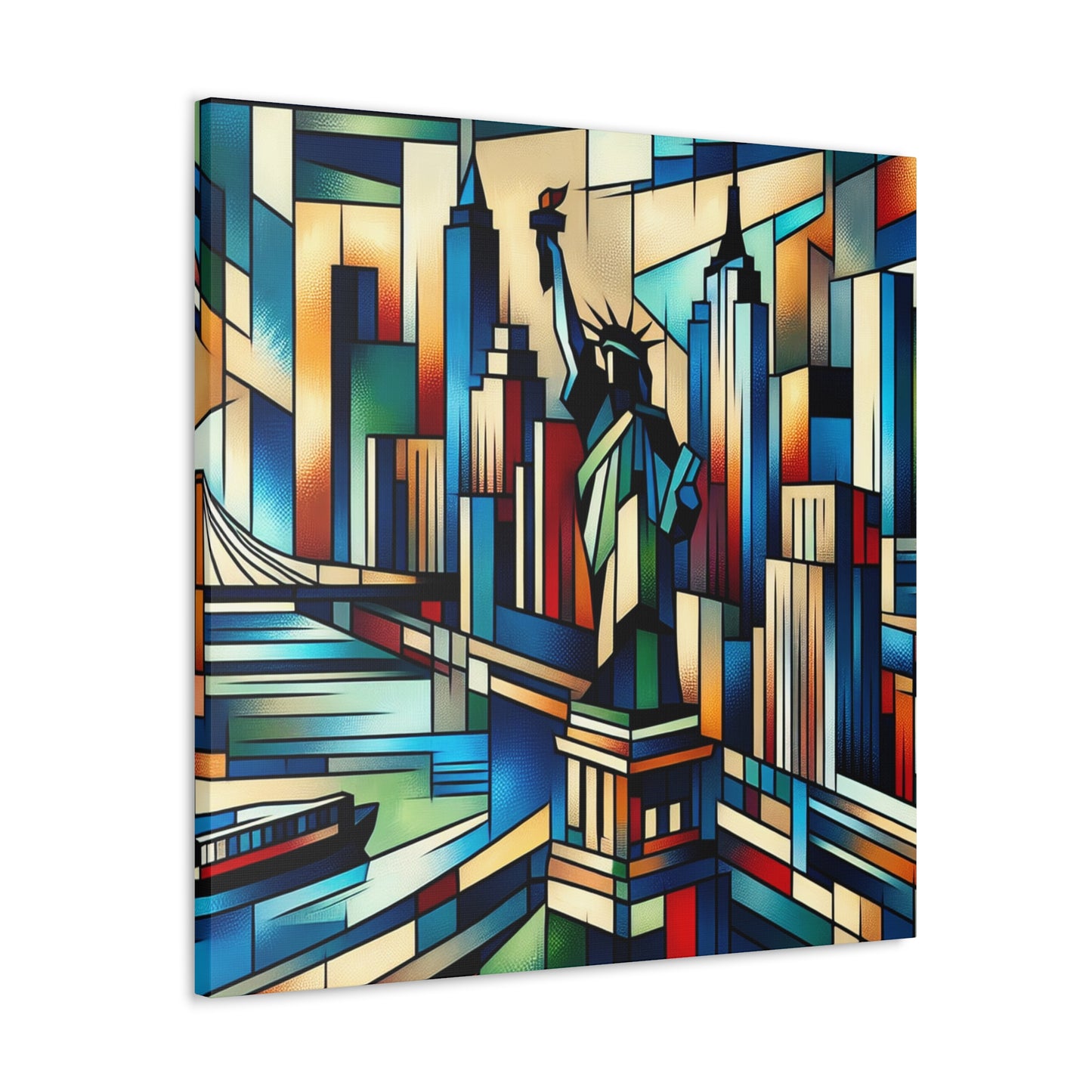 Concrete Jungle Awakening - Canvas