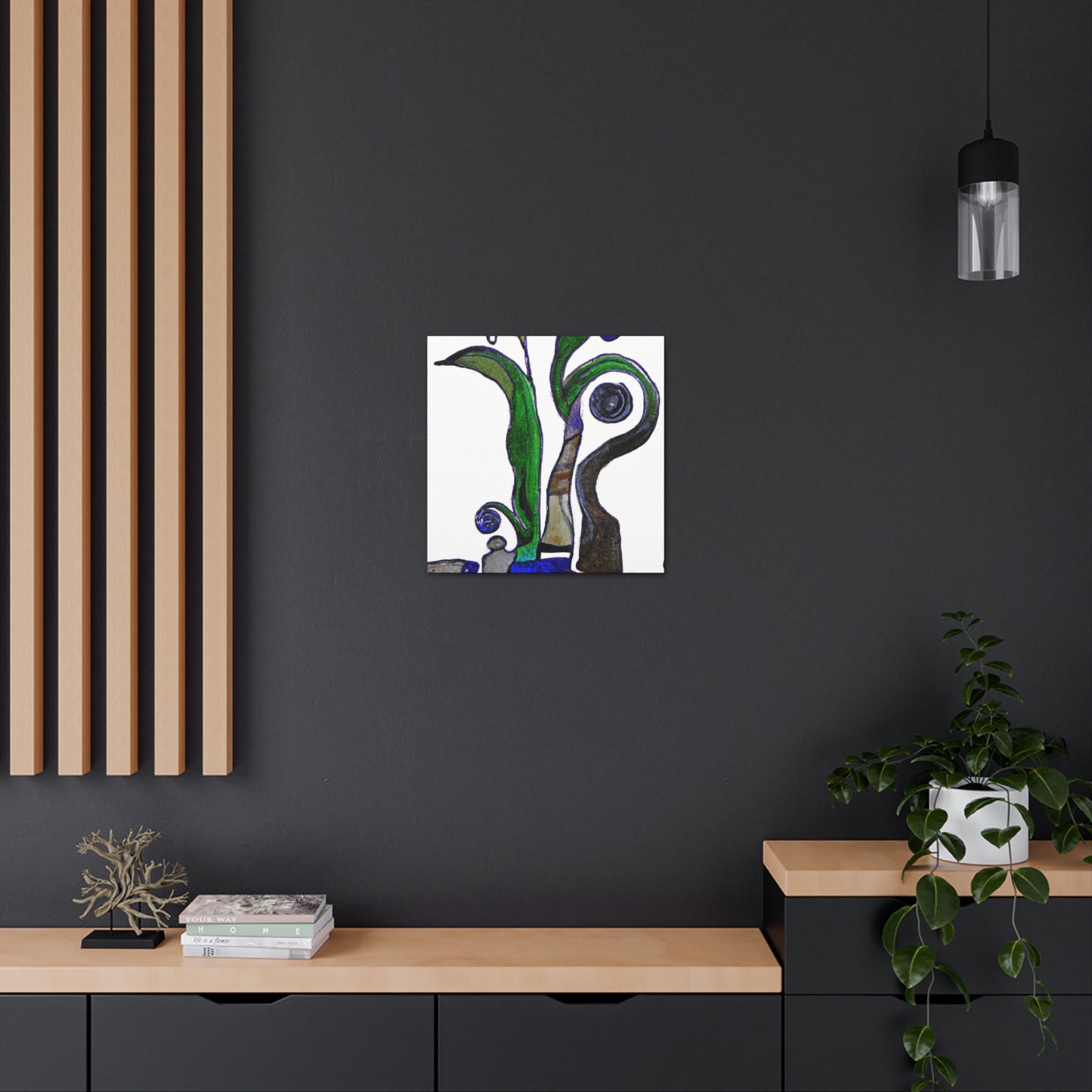 Lily in Abstraction - Canvas