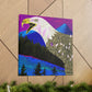 "The Bald Eagle Flies". - Canvas