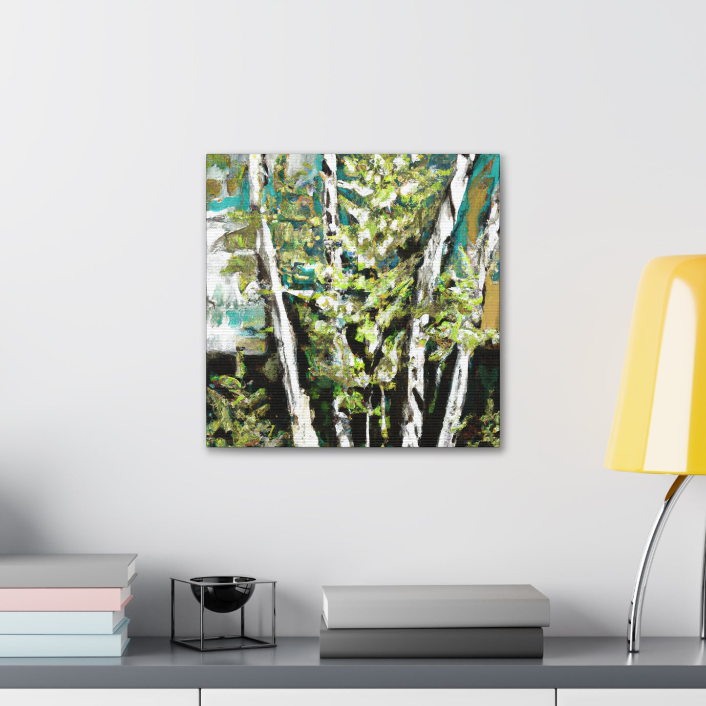 Birch Tree Grandeur - Canvas