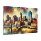 Concrete Dreams of Cincinnati - Canvas