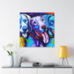 Weimaraner Winter Wonders - Canvas