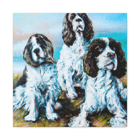 English Springer Dreams - Canvas