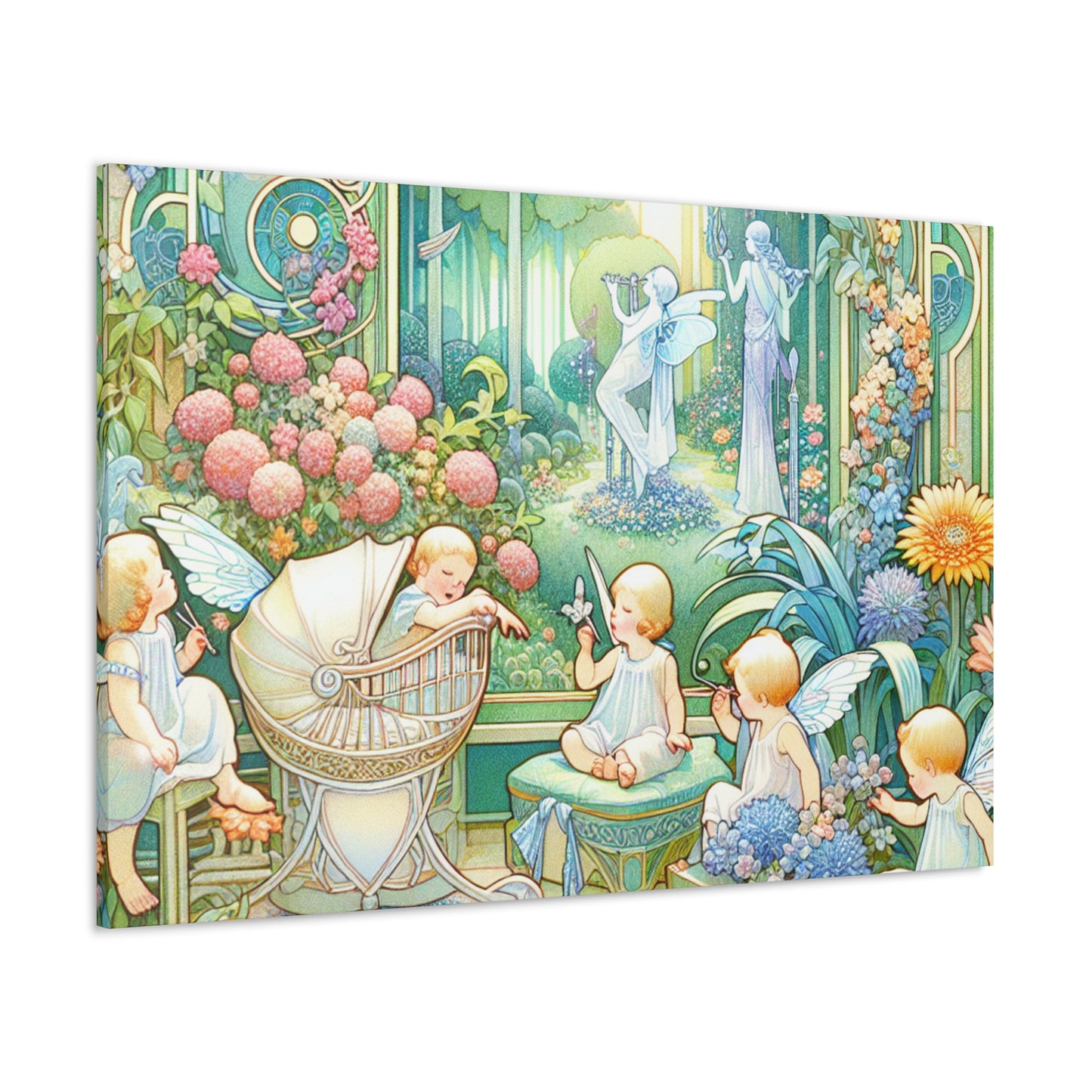 Enchanted Flora Dreams - Canvas