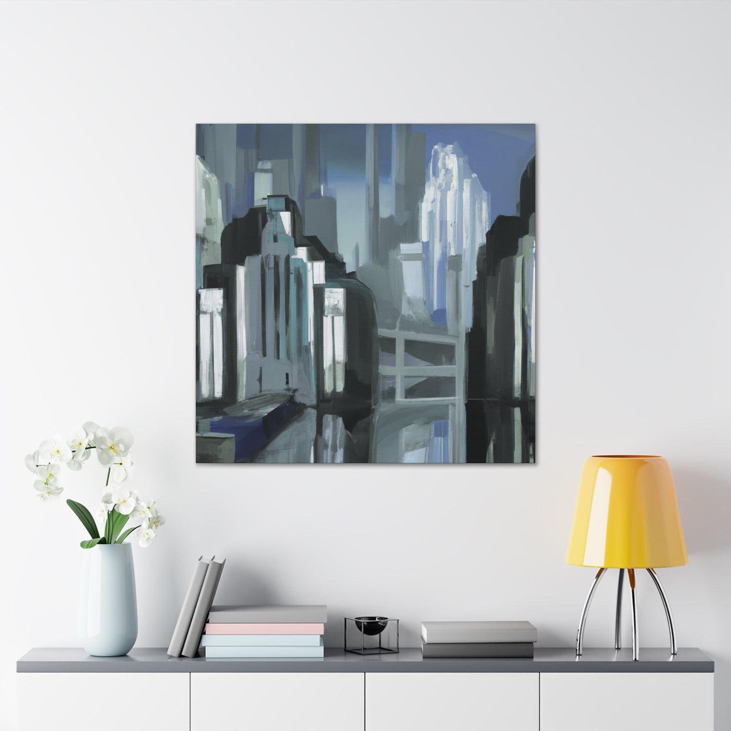 "Art Deco Minimalism" - Canvas