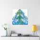 Christmas Tree Splendor - Canvas