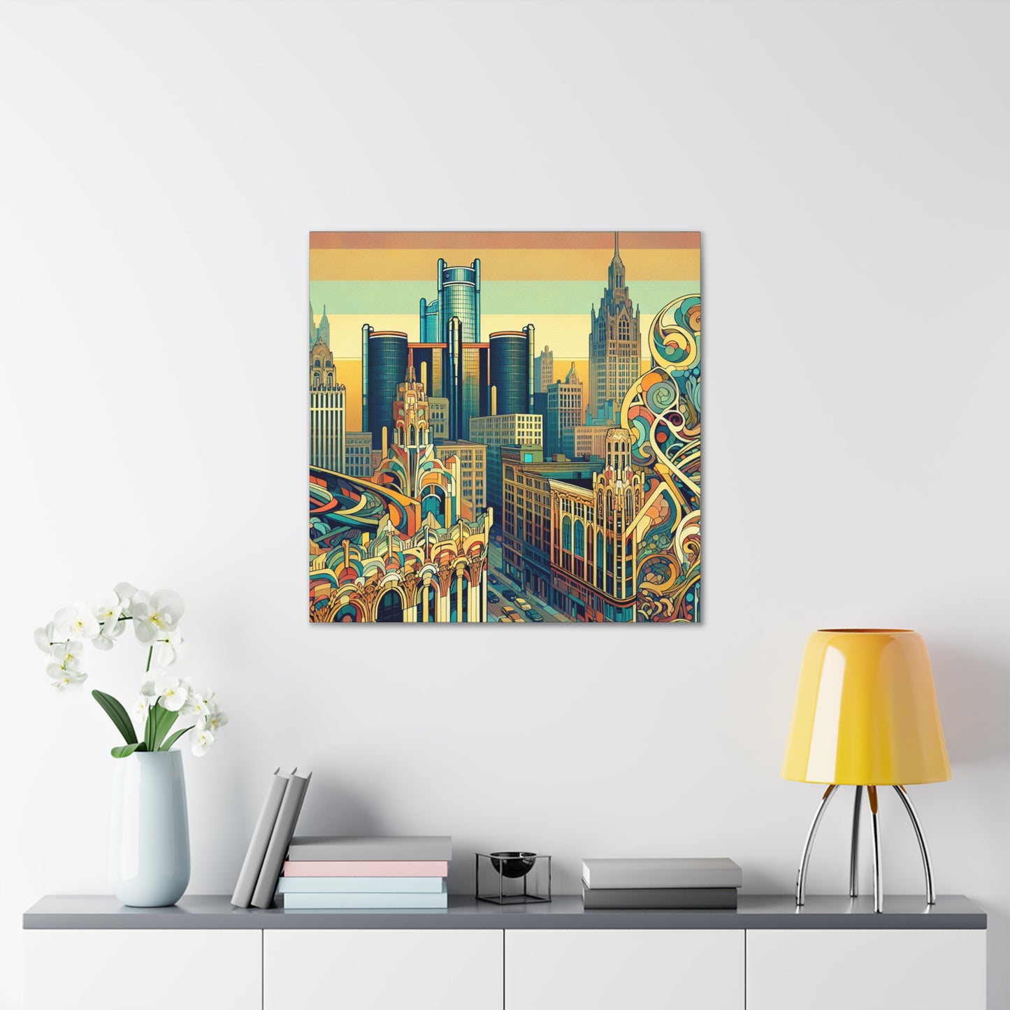 "Enchanting Motor City" - Canvas