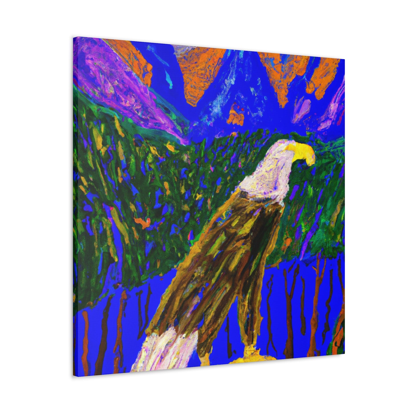 "The Noble Bald Eagle" - Canvas