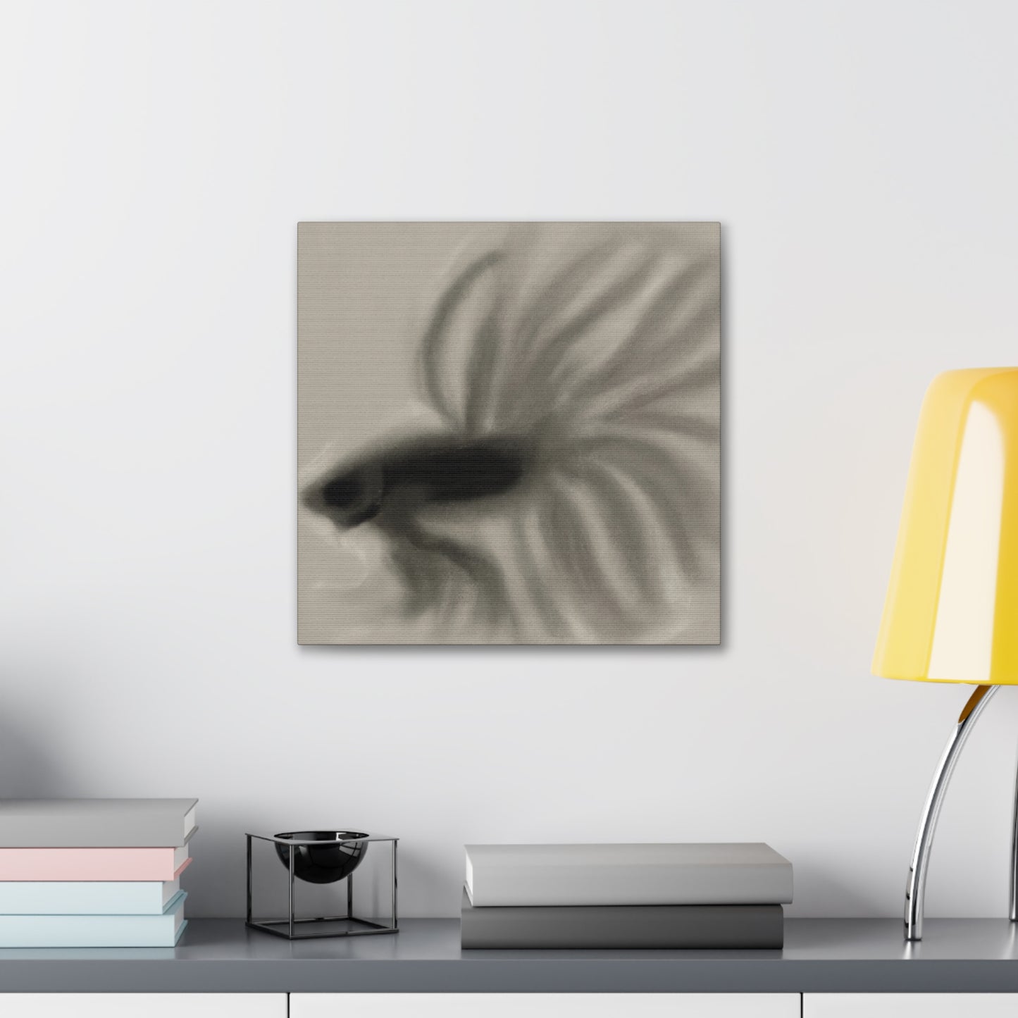 "Betta Among Expressionists" - Canvas