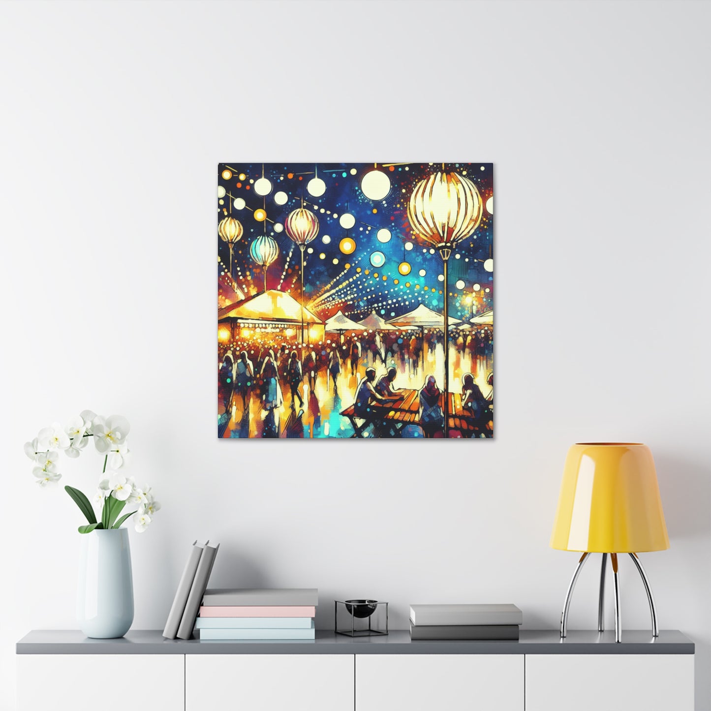 "Celebration of City" - Canvas