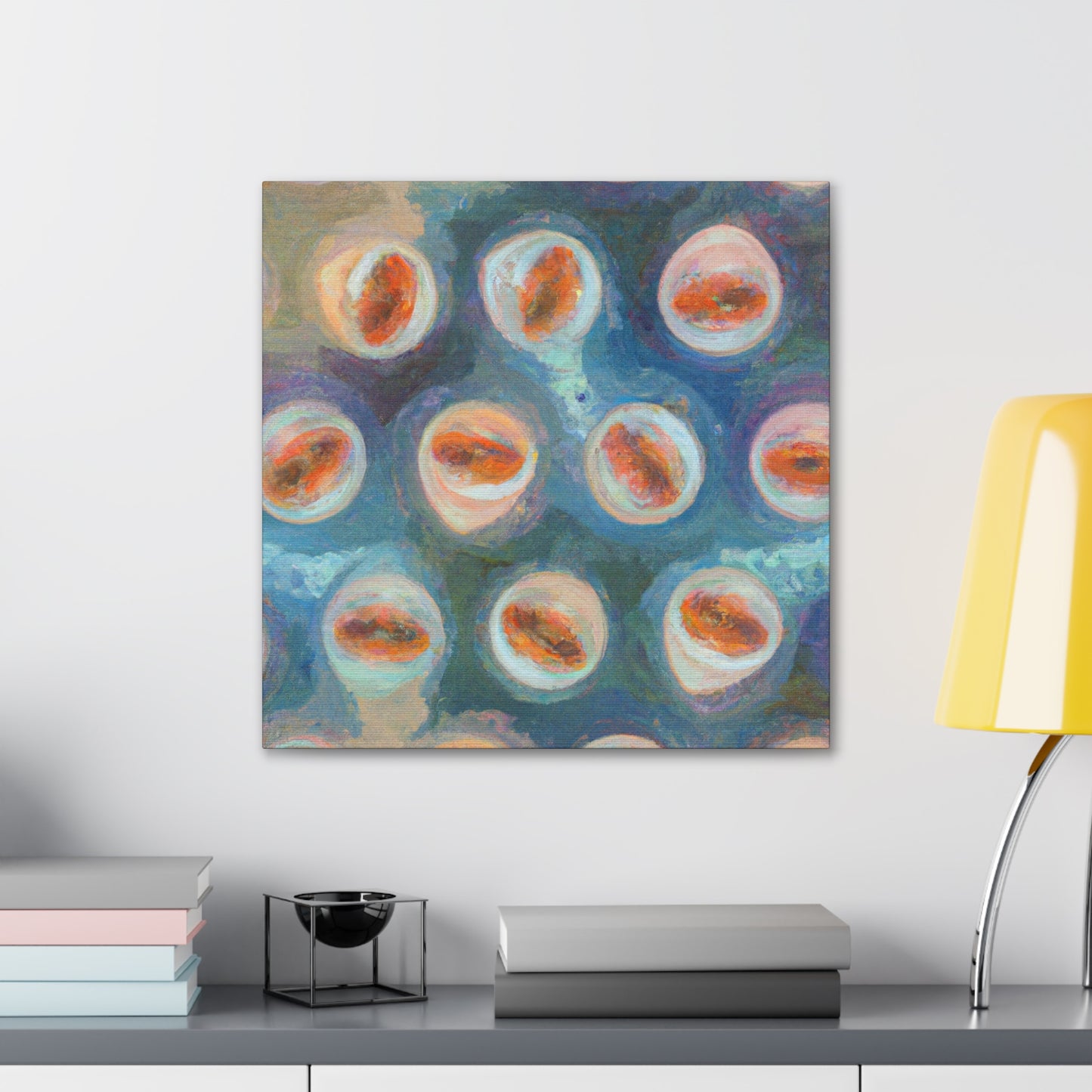 "Tea Cups in Impressionism" - Canvas