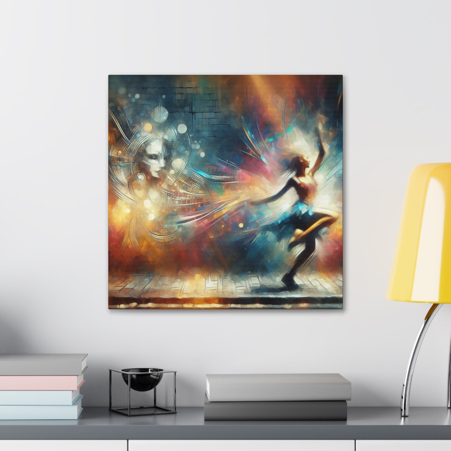 "Graceful Rhythm Unleashed" - Canvas