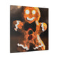 Gingerbread Man Delight - Canvas