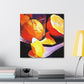 "Oranges in Impressionism" - Canvas