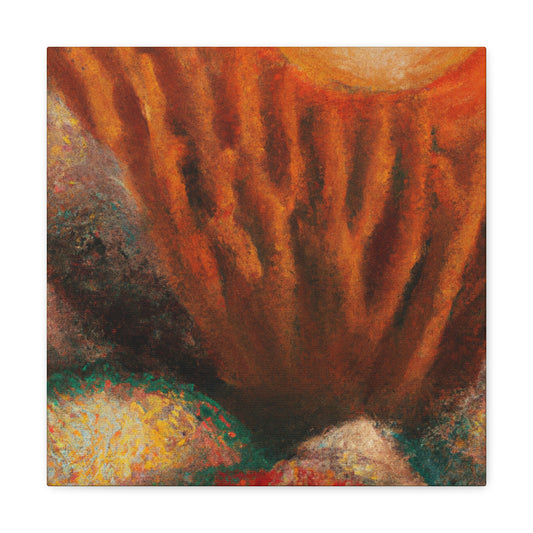 "Reef at Dusk Impression" - Canvas