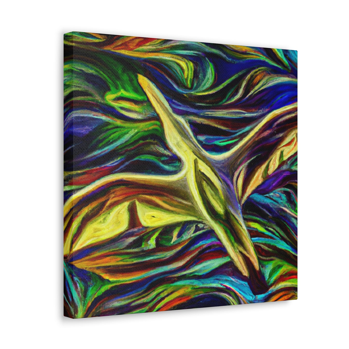 "Seagull in Flight" - Canvas