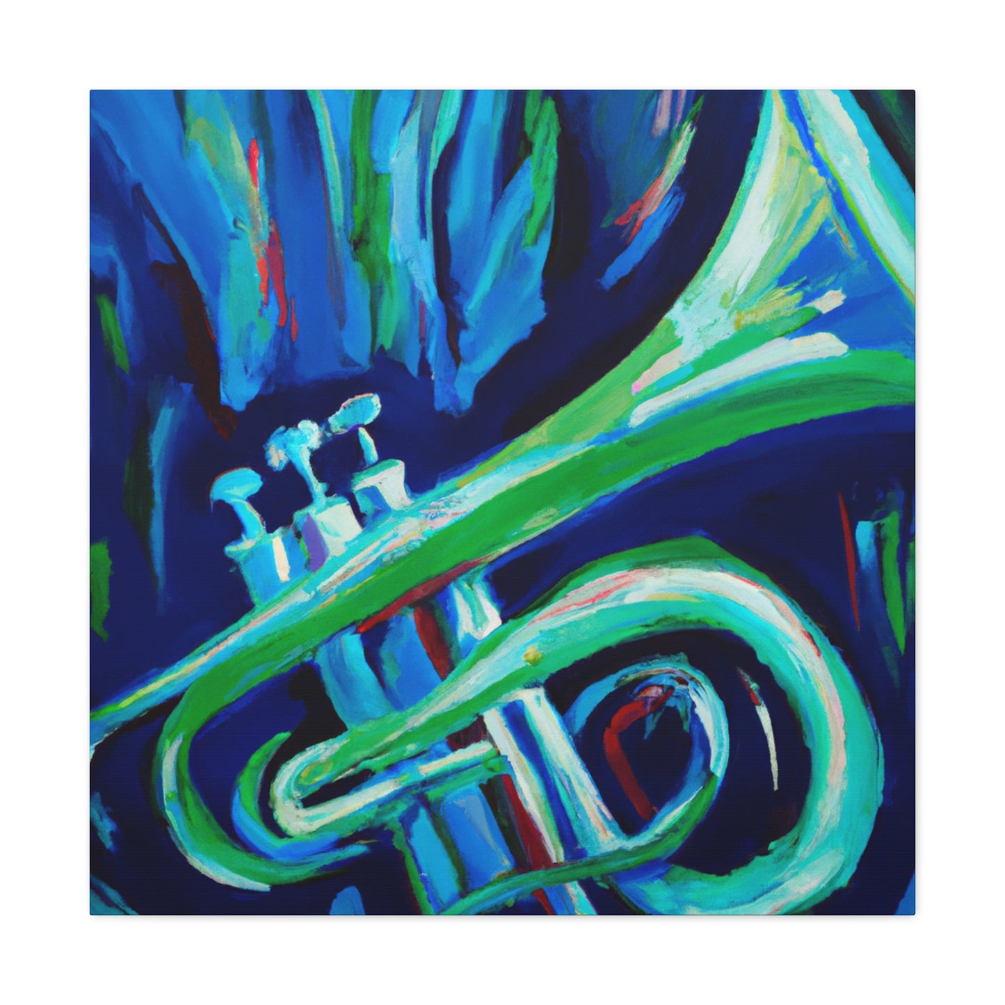 "Trumpets of Joyful Melody" - Canvas