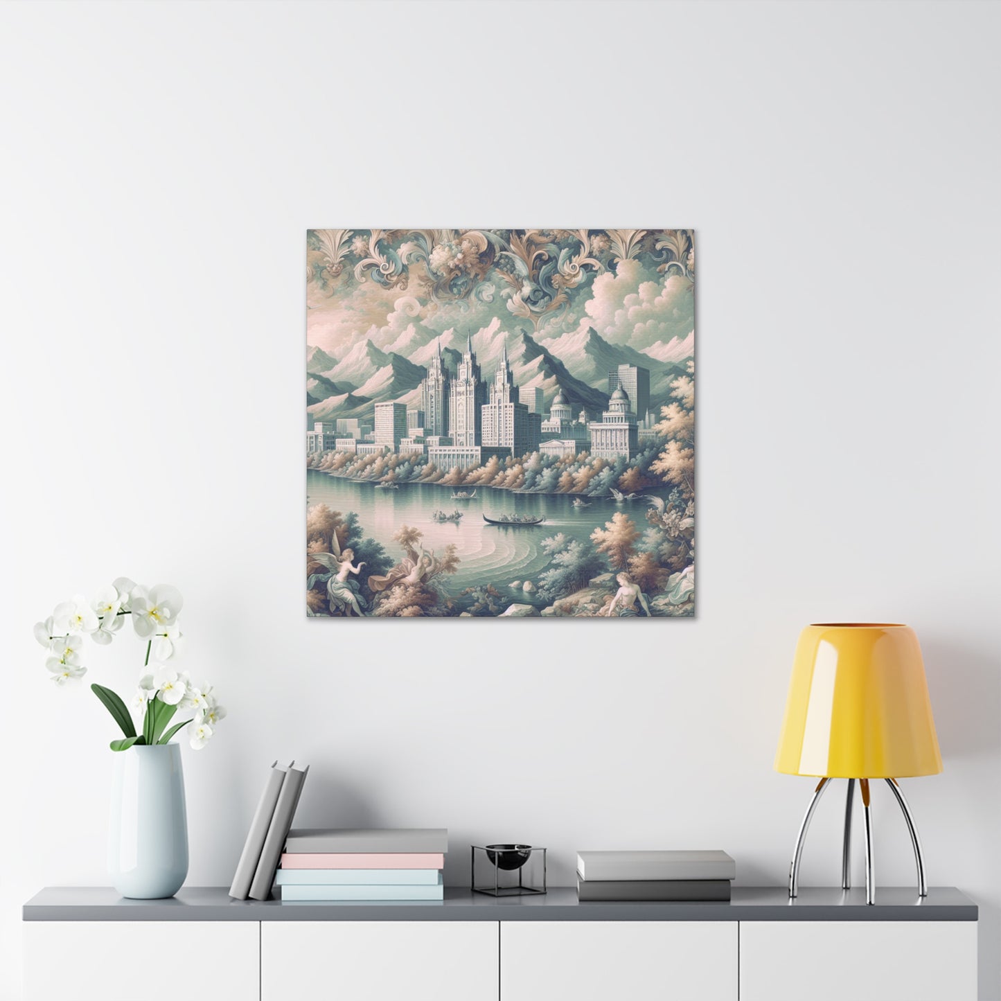 Utah's Serene Rococo - Canvas