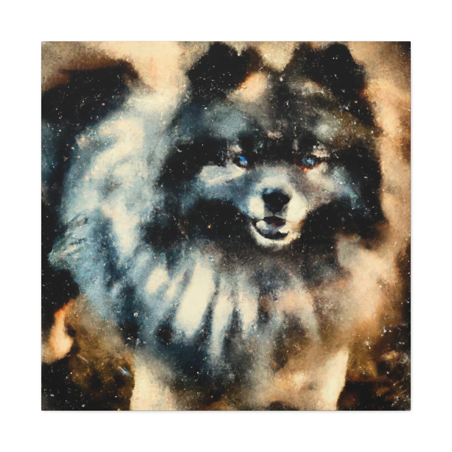 Fur and Whimsy Keeshond - Canvas